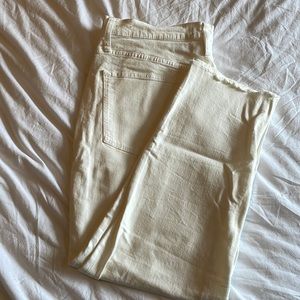 Madewell High Rise Slim Crop Boyjean
